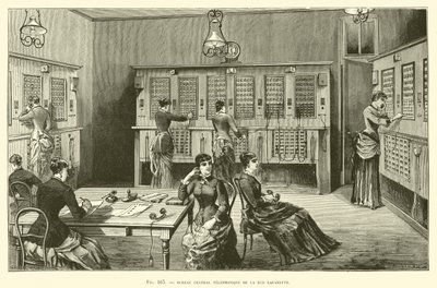 Lafayette Street Central Telefonkontor af French School